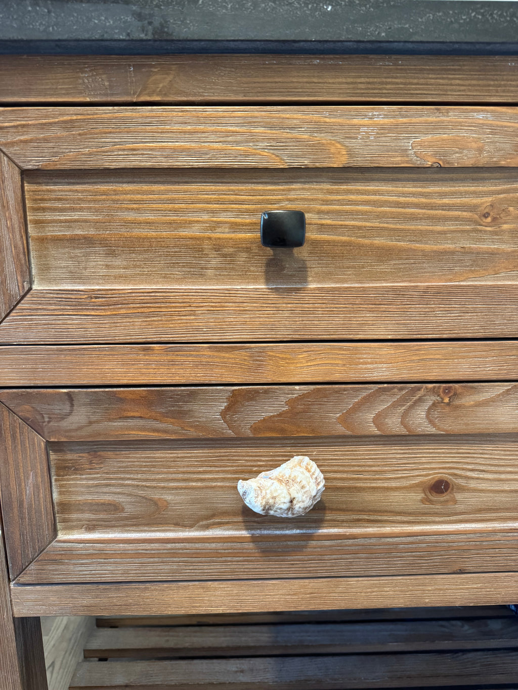 Oyster Shell Drawer Pull Knob
