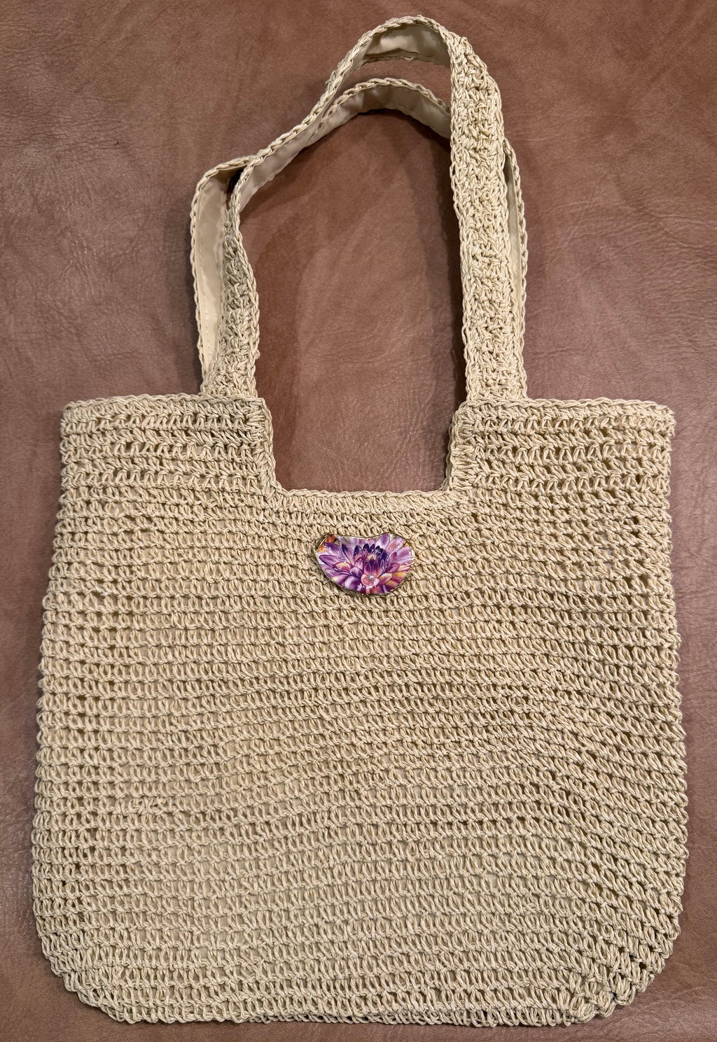 Oyster Embellished Personalized Totes