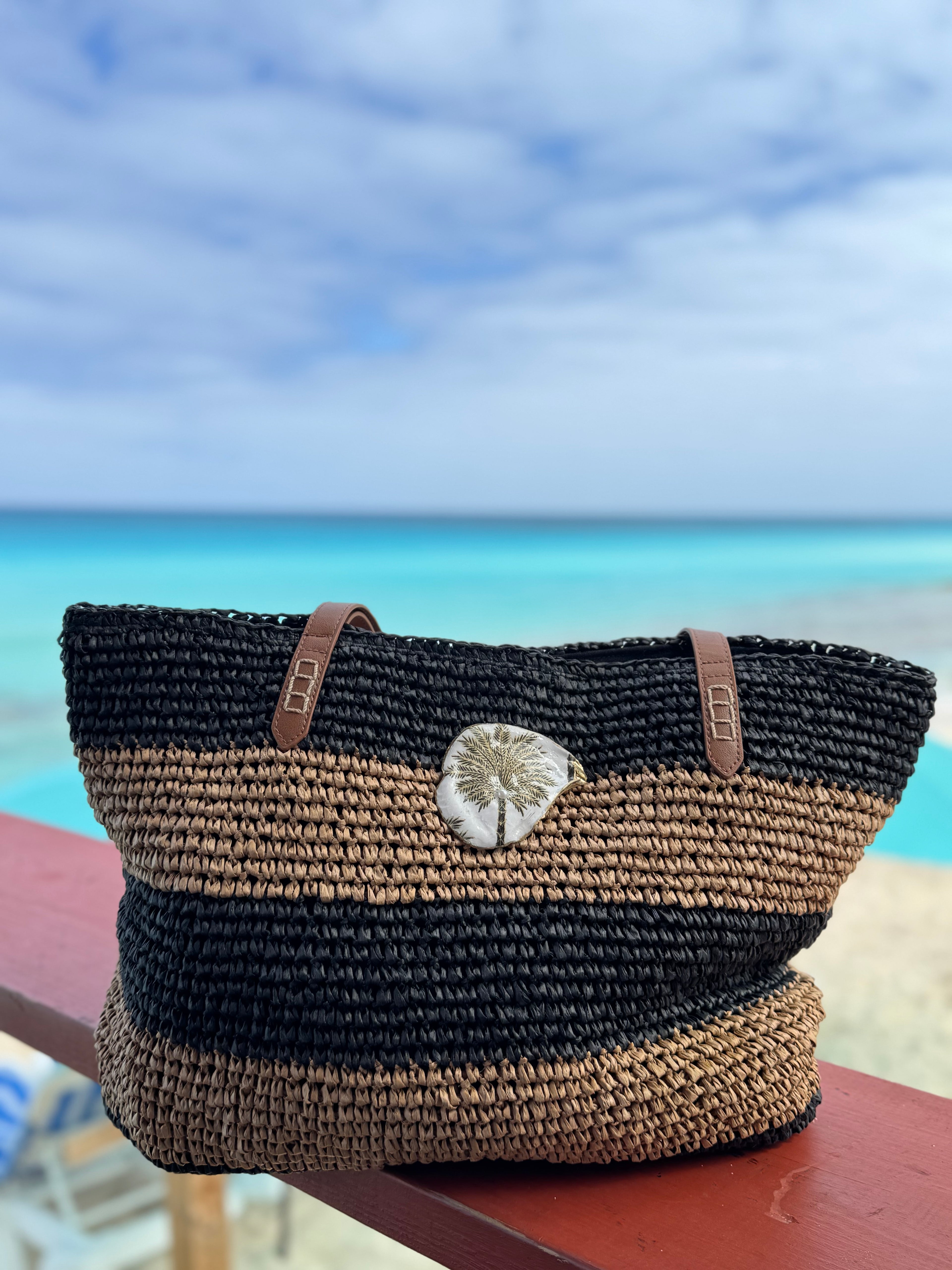 Oyster Embellished Personalized Totes