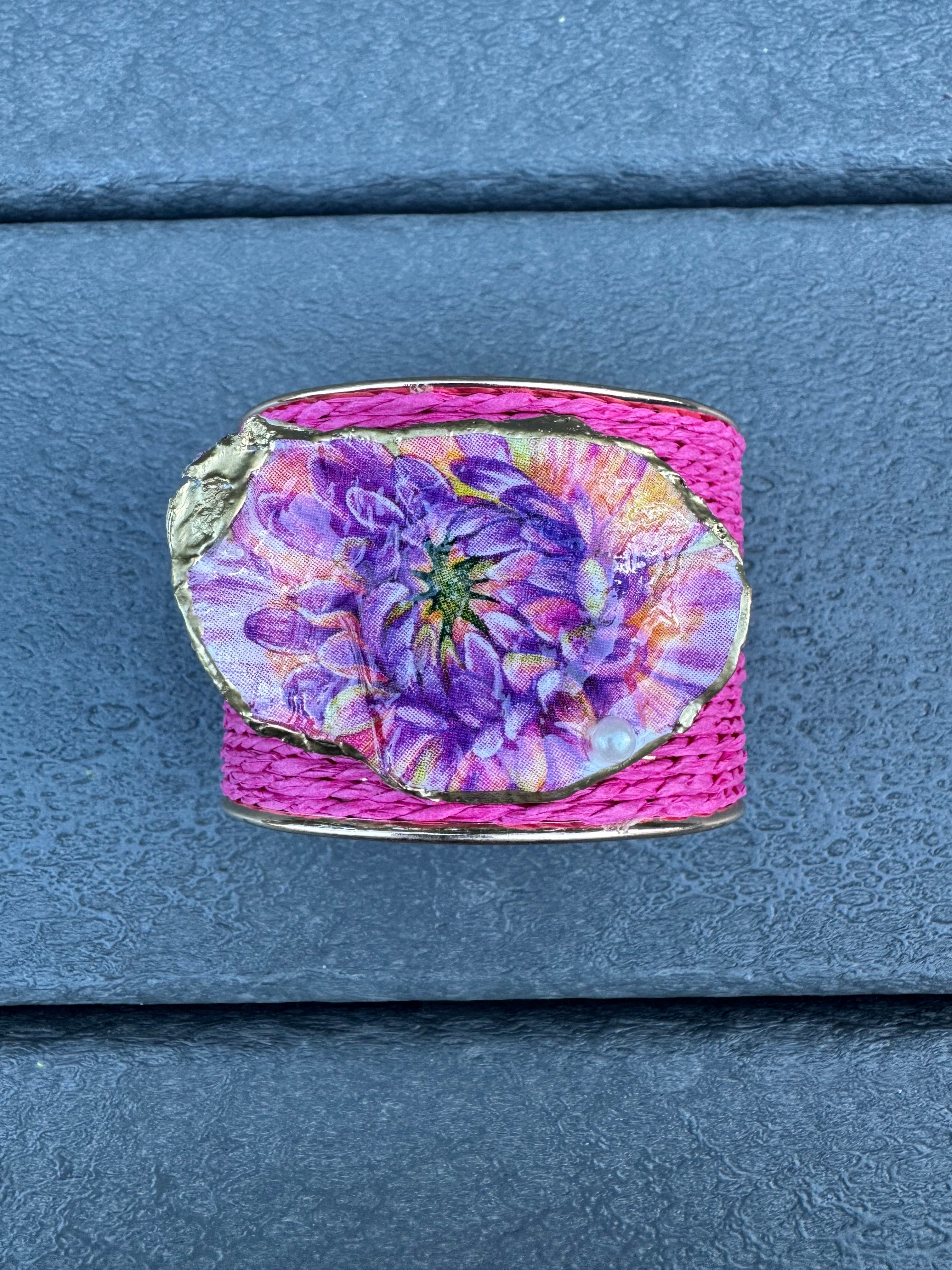 Oyster Embellished Cuffs