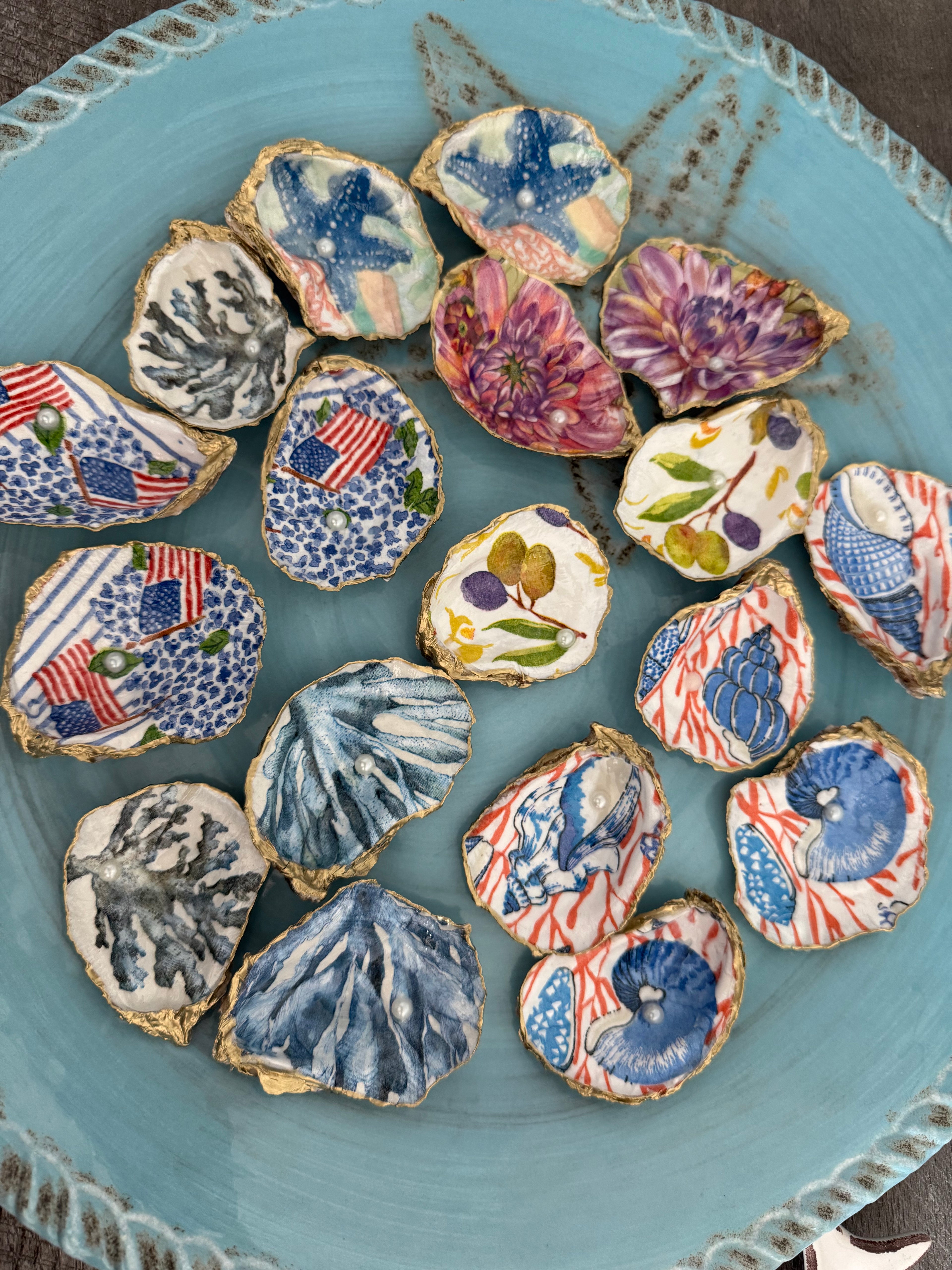 Single Oyster Shells
