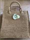 Handled Tote - XLarge with Bee or Other Selected Shell Pattern